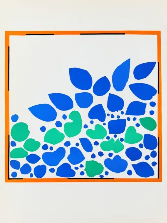 Lithographie Matisse - Lierre