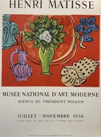 Lithographie Matisse - Musée National d'Art Moderne