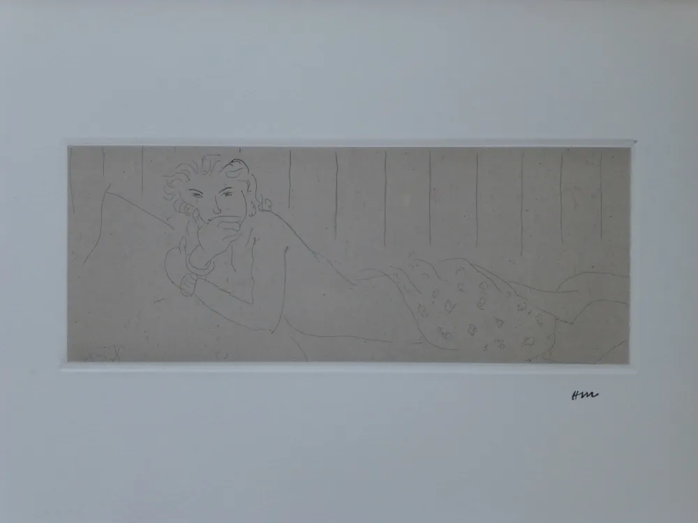 Eau-Forte Matisse - Ouvre gravé volumes I & 2
