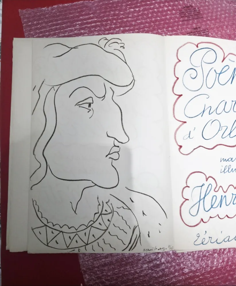 Lithographie Matisse - Poèmes de Charles d'Orléans Signed Portfolio 