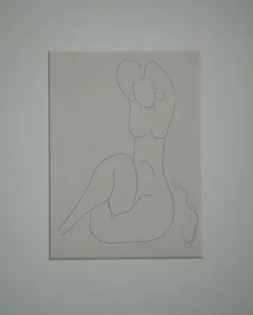 Lithographie Matisse - Poésies de Mallarmé