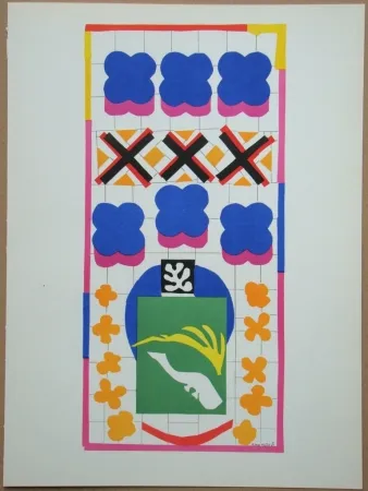 Lithographie Matisse - Poissons Chinois