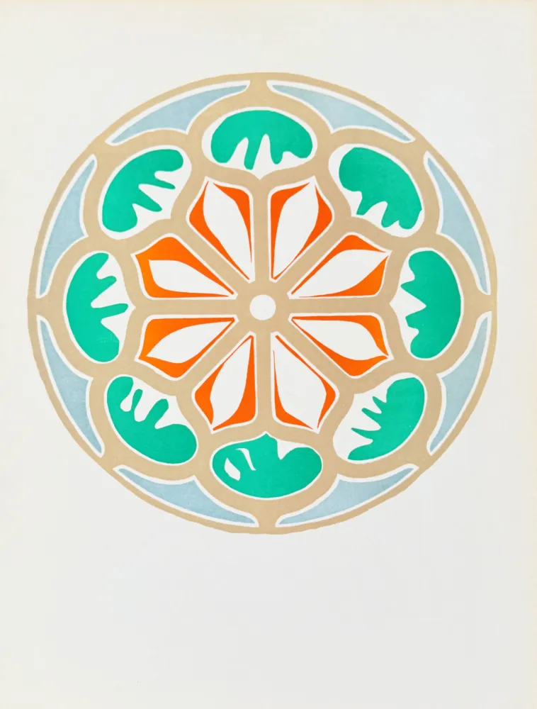 Lithographie Matisse - Rosace