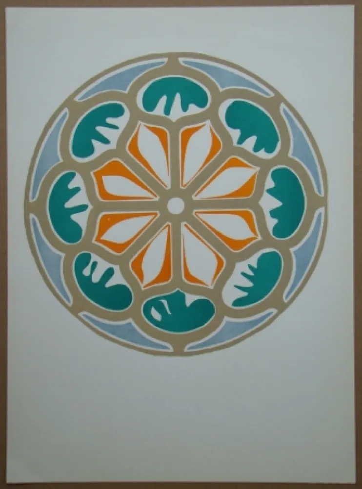 Lithographie Matisse - Rosace