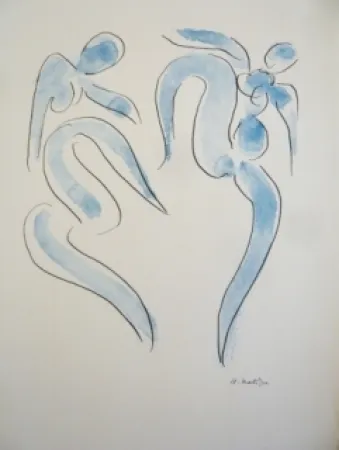 Lithographie Matisse - Sans titre