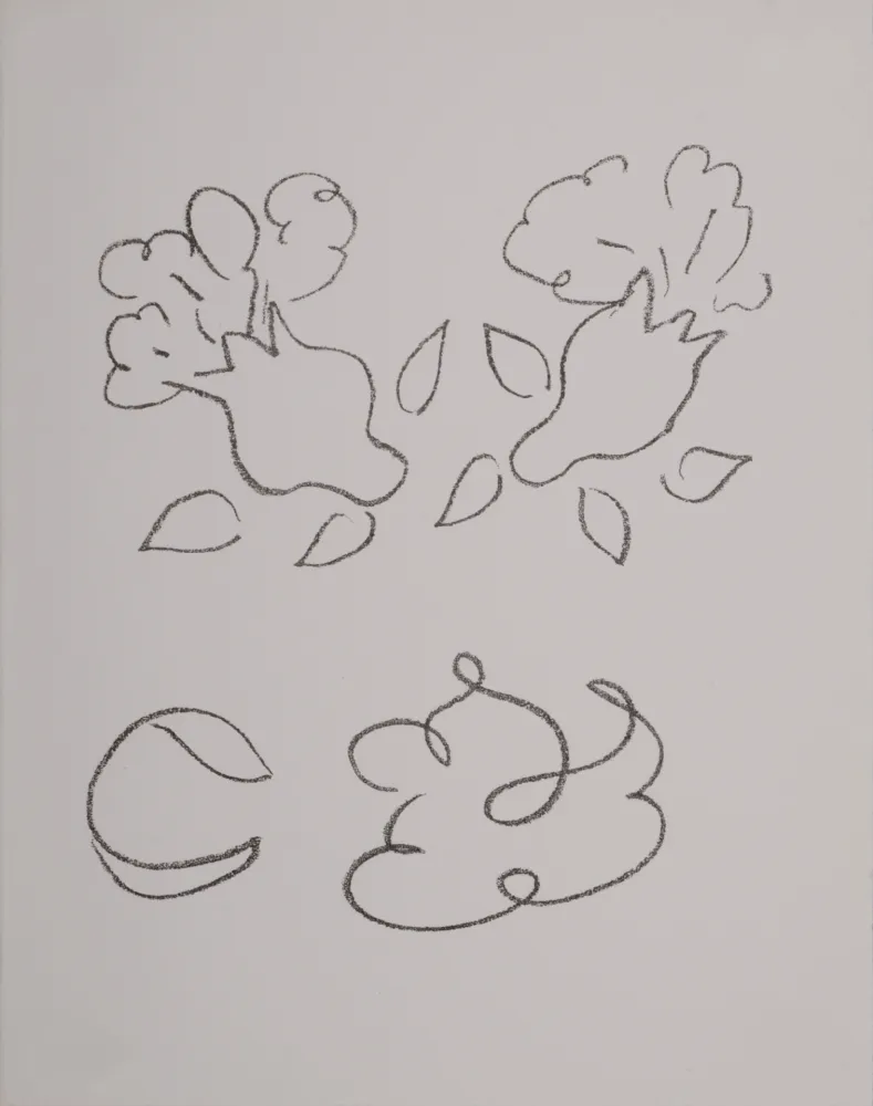 Lithographie Matisse - Sketch for la religieuse portugaise, 1972