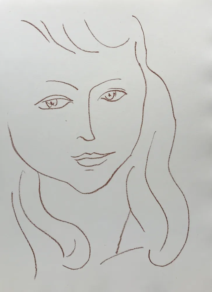 Lithographie Matisse - Visages II
