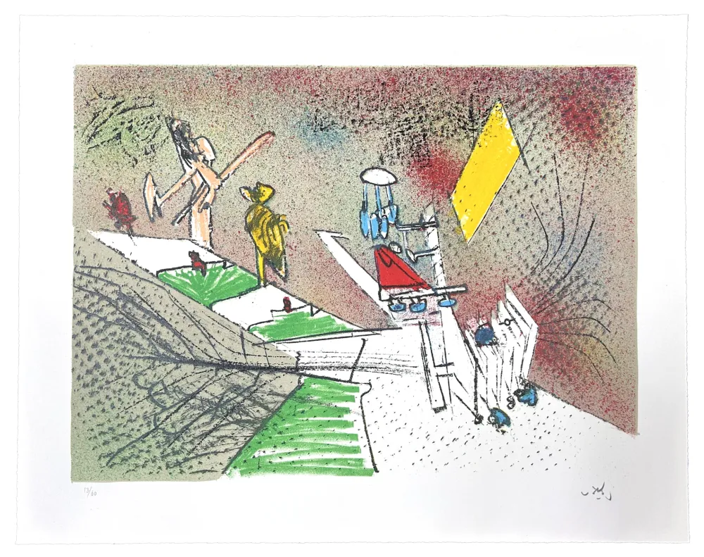 Lithographie Matta - All Cosmicstrippers X
