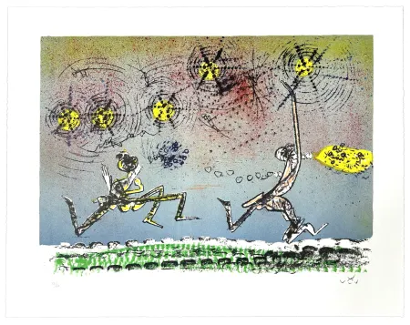 Lithographie Matta - All Cosmicstrippers XVII