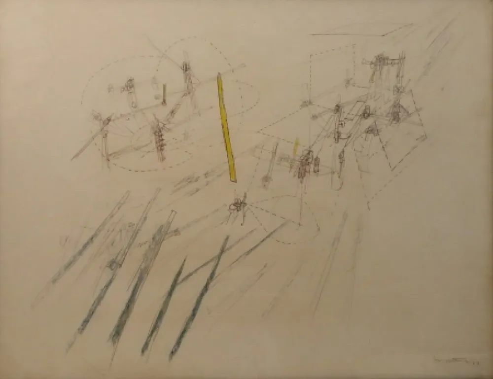 Aucune Technique Matta - Composition surréaliste