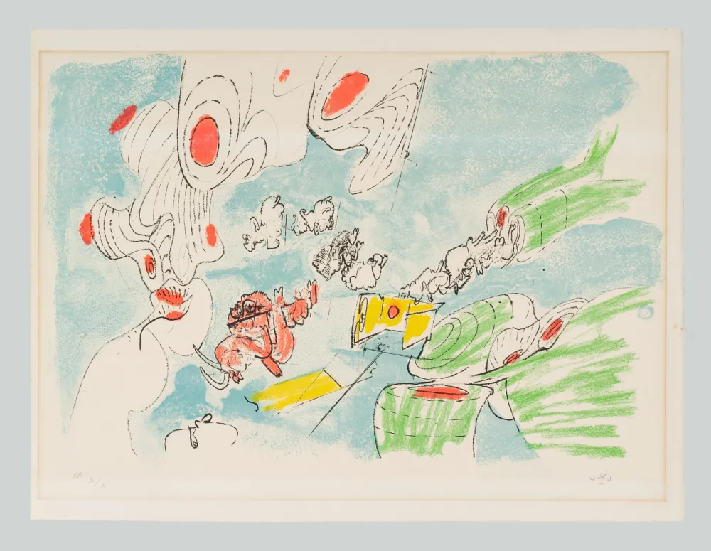 Sérigraphie Matta - Composizione