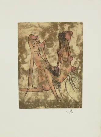 Eau-Forte Et Aquatinte Matta - FMR