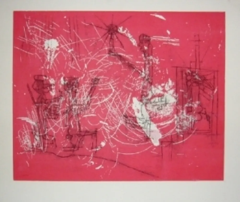 Eau-Forte Et Aquatinte Matta - Franqu-isme