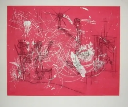 Eau-Forte Et Aquatinte Matta - Franqu-isme