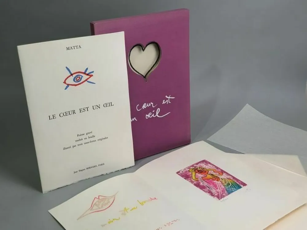 Eau-Forte Et Aquatinte Matta - 