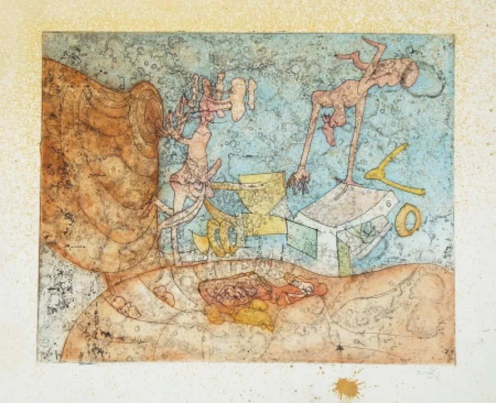 Eau-Forte Et Aquatinte Matta - Sexplication suffisante