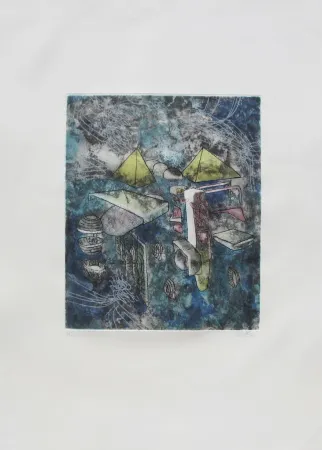 Eau-Forte Et Aquatinte Matta - Si non ti tumbo ti maso