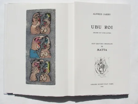 Eau-Forte Et Aquatinte Matta - Ubu Roi. Drame en cinq Actes