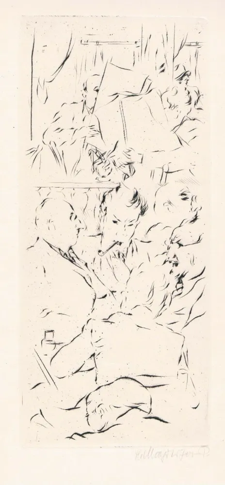 Pointe-Sèche Mayrhofer - Im Kaffeehaus