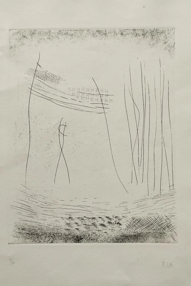 Eau-Forte Melotti - Senza titolo