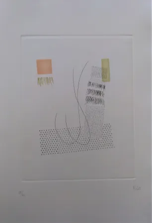 Eau-Forte Et Aquatinte Melotti - Senza titolo