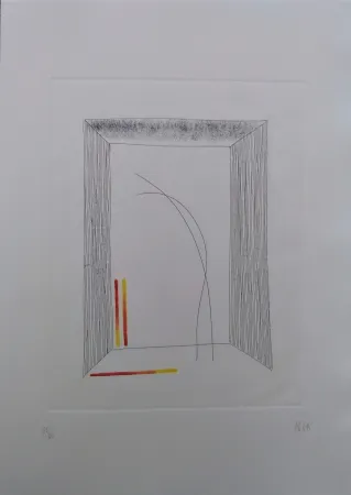 Eau-Forte Et Aquatinte Melotti - Senza titolo