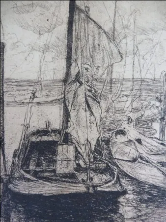 Eau-Forte Mertens - Charles Mertens. Dix eaux-fortes