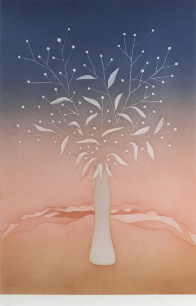 Eau-Forte Et Aquatinte Meurice - Tennis tree