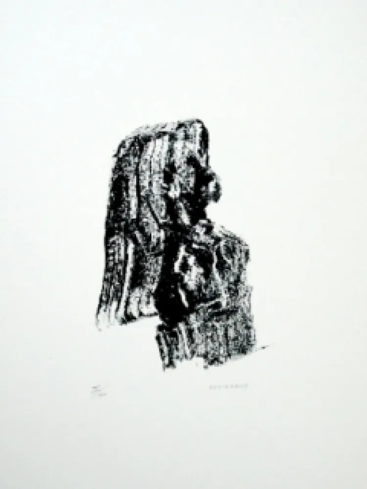 Lithographie Michaux - Composition 125