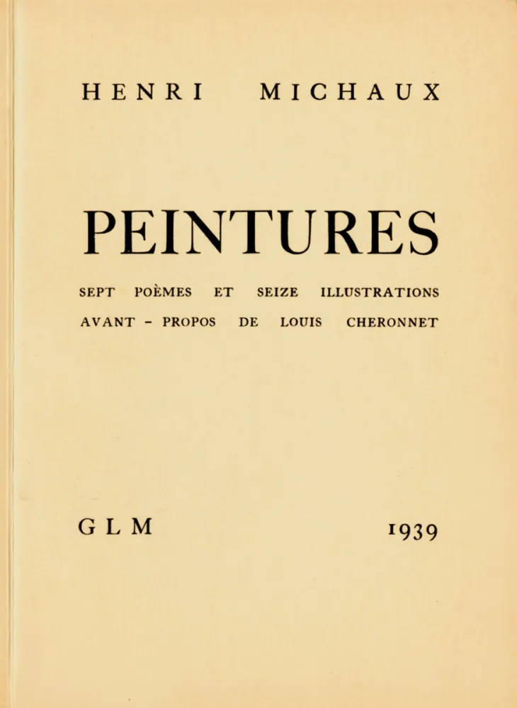 Livre Illustré Michaux - Peintures