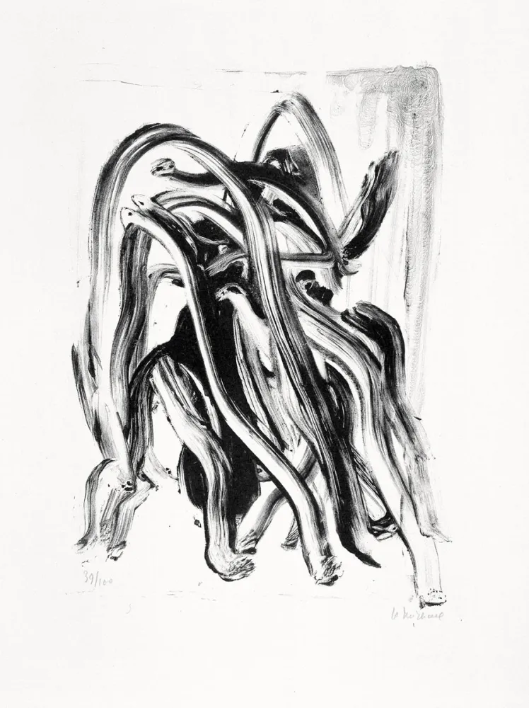 Lithographie Michaux - Pour Brunidor