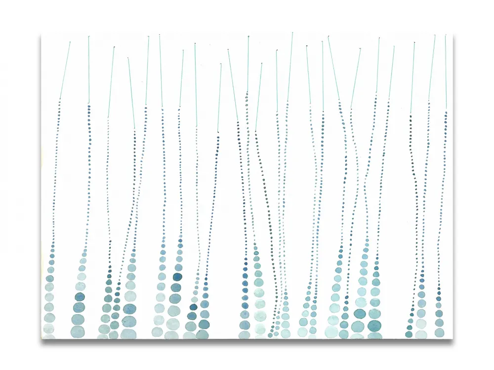 Aucune Technique Miller - Blue Water Dots