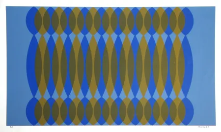 Sérigraphie Miodrag - Composition Kinetic