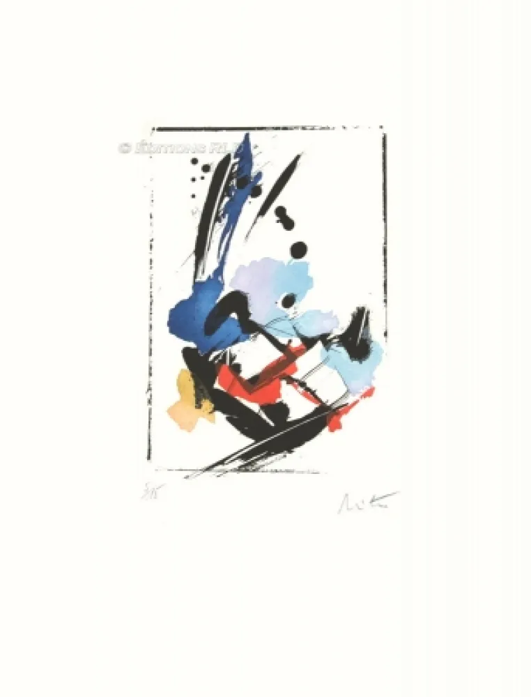 Aquatinte Miotte - Titan