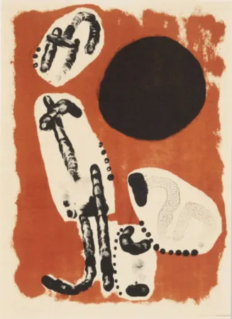 Lithographie Miró - Astrologie I