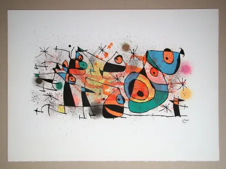 Lithographie Miró - Céramiques