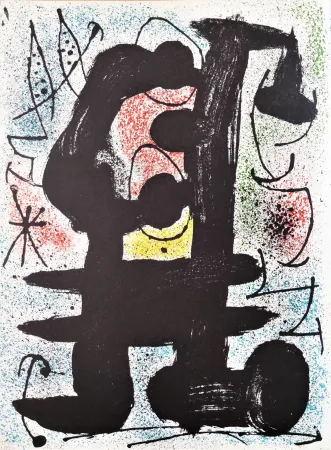 Lithographie Miró - Composition