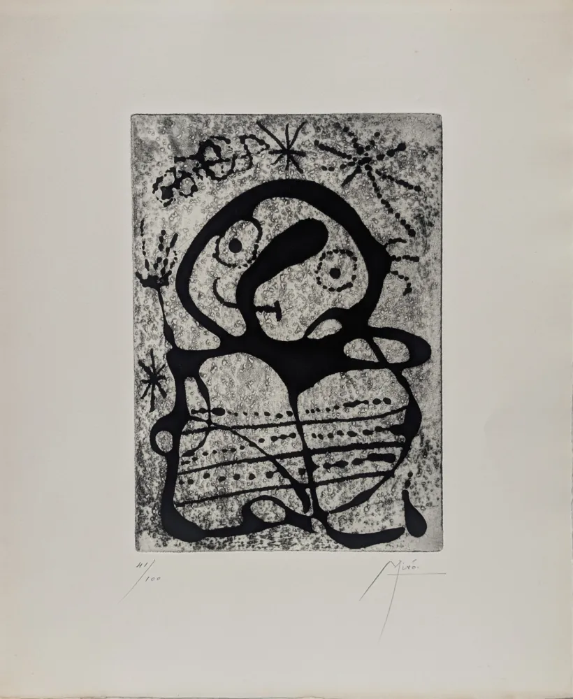 Eau-Forte Miró - Constellations 