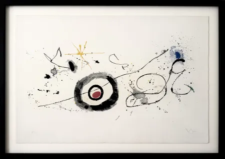 Lithographie Miró - Crossing the Mirror