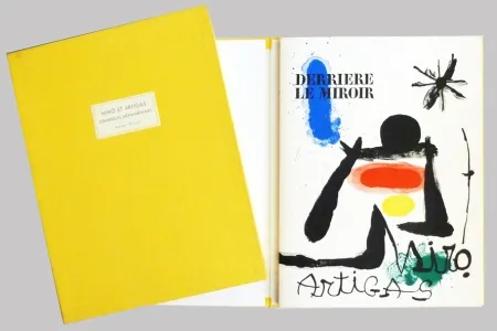 Livre Illustré Miró - Derrière le miroir 139 140