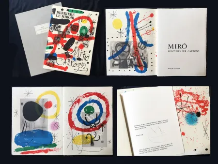 Livre Illustré Miró - DERRIÈRE LE MIROIR N° 151-152. MIRO, CARTONS. Mai 1965. DE LUXE SIGNÉ (1965)