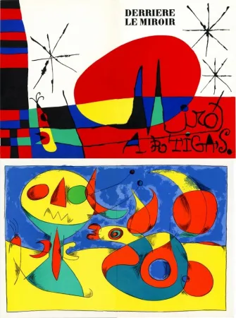 Livre Illustré Miró - Derrière Le Miroir n°87-88-89. MIRÓ ARTIGAS: Terres de grand feu. 3 LITHOGRAPHIES ORIGINALES. 1956.