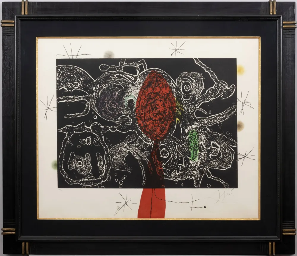 Eau-Forte Et Aquatinte Miró - Espriu - Miró II