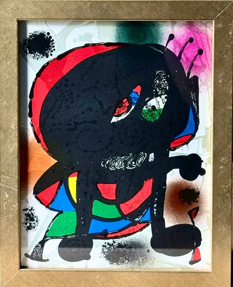 Lithographie Miró - Figure 1115
