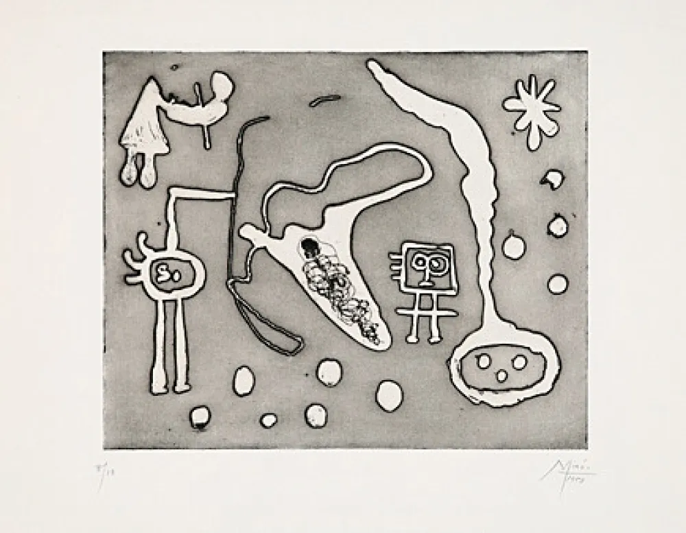 Eau-Forte Et Aquatinte Miró - From 