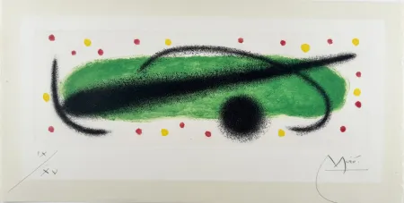 Eau-Forte Miró - Fusées