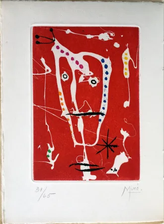 Livre Illustré Miró - Jacques Dupin : LES BRISANTS (Paris 1958)