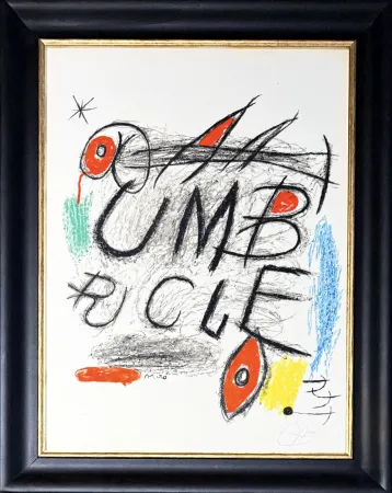 Lithographie Miró - Joan Miró (1893–1983) - Affiche pour le film 