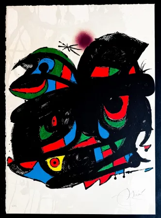 Lithographie Miró - Joan Miró (1893–1983) - FUNDACIÓ JOAN MIRÓ - Color lithograph on paper - 1976