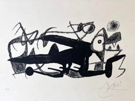 Lithographie Miró - Joan Miró. Fotoscop